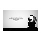 Quadro Decorativo Steve Jobs Apple Informatica King Gg6