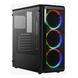 Gabinete Sp Impression Cg-6080 Atx Tempered Glass Pc Gaming