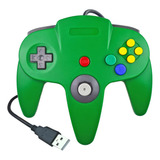 Controlador Usb N64, Mando De Computadora Con Cable N64 Para