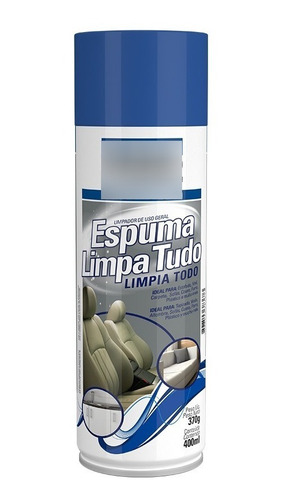 Espuma Limpia Todo Tekbond 400ml Tapizado Cuero Pana Telas