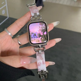 Pulsera De Resina De Lujo Para Apple Watch  Correa Ultra De