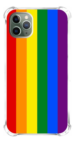 Capinha De Celular Personalizada Bandeira Arco Iris Lgbt+