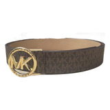 Cinturón Para Mujer Con Logo Marrón C De Michael Kors Con He