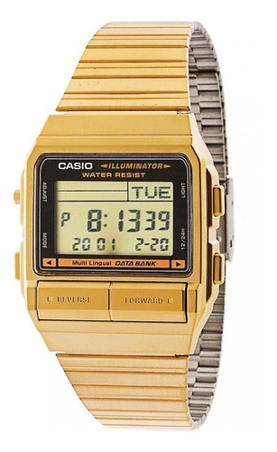 Reloj Casio Db-380g-1df, Digital, Para Hombre, Calculadora