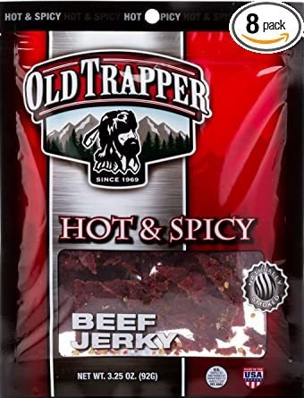 Old Trapper Caliente Y Carne Picante Carne Seca | Estilo Tra