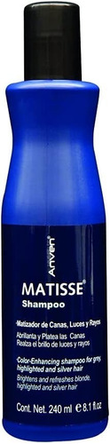 Shampoo Matizador Anven Para Canas, Luces, Rayos 240ml