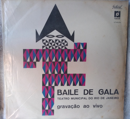Baíle De Gala - Teatro Municipal Rj - Gravação Ao Vivo 67 Lp