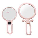 Espejo De Mano Small Beauty Double Mirror Girl, 2 Unidades