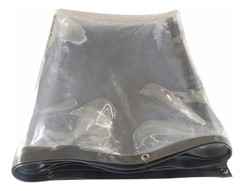 Lona Plástica Transparente Cortina Impermeável 6,0 X 2,40 M