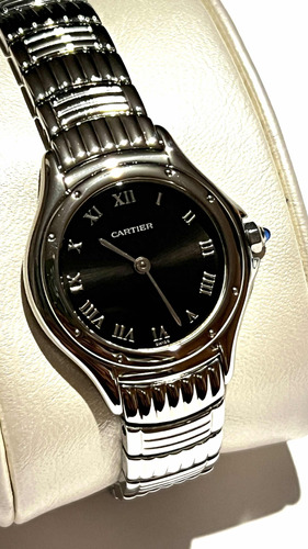 Reloj Cartier Cougar De Cuarzo Para Dama (1215 1)