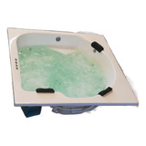 Jacuzzi Max Delirio 195x195x70 12 Jets 1 Hp 2 Aire Acrilico