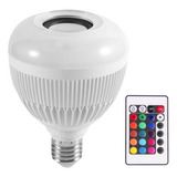 Lampada De Som Bluetooth Led Rgb Com Controle Remoto - Z027