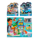 Playset Doghouse Puppy Dog Pals + 2 Vehiculos Bingo & Rolly