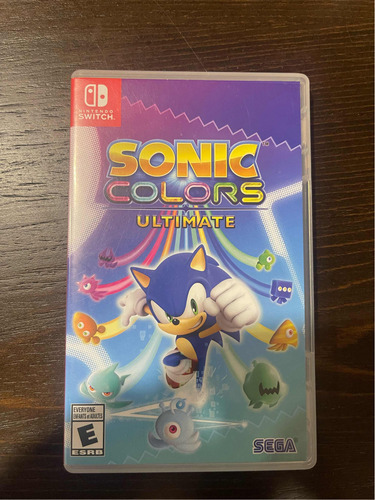 Chip Sonic Colors Ultímate Nintendo Switch Usado
