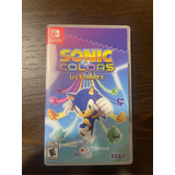 Chip Sonic Colors Ultímate Nintendo Switch Usado