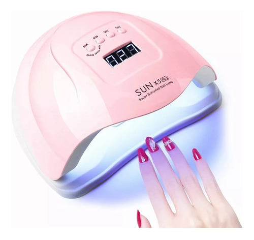 Lampara Uv Para Uñas Profesional Secador Uñas Led Pantalla