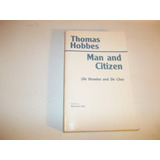 Libro: Man And Citizen: (de Homine And De Cive) (hackett