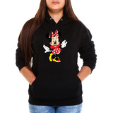 Moletom Minnie Blusa De Frio Canguru Pronta Entrega Mod:03