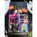 Kiss Video Vhs Metal Head 90 Aerosmith Lita Ford Anthrax Exc