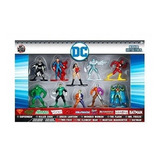 Nano Metalfigs Dc Comics 10-pack Set 1