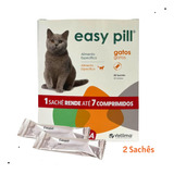 Kit 2 Sachês Easy Pill Gatos 10g Cada