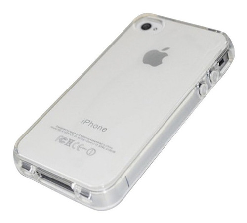 Funda Crystal Case Tpu Flexible Para iPhone 4 5 6 7 8 X Xr