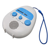 Radio Am Fm Para Ducha, Impermeable, Portátil, Abs, Para Bañ