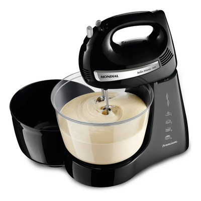 Batedeira Bella Massa, Mondial, 500W - B-23 NP | Frete grátis