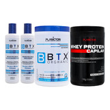 Btx Orghanic Plancton + Kit Mascara Shampo Cond Whey Protein