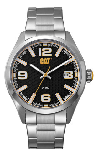 Reloj Cat Acero H-dial Qa.141.11.132 Local Daddona Color De La Malla Plateado Color Del Bisel Plateado Color Del Fondo Negro