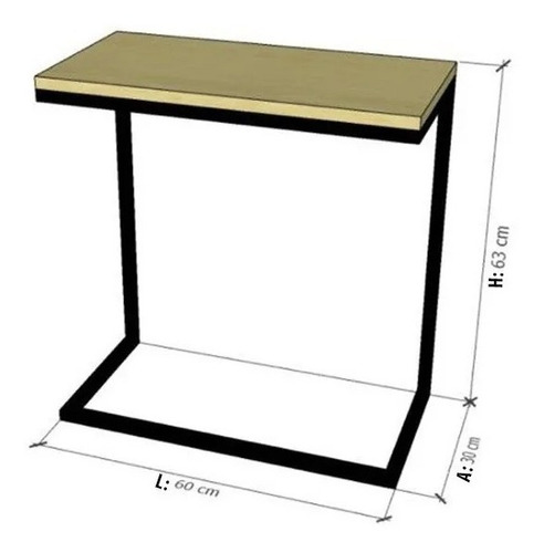 Mesa Auxiliar De Arrime Para Sillon