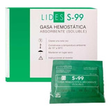 Gasa Hemostática Lides S-99 De 5cm X 10cm En Pack De 10 X 10u