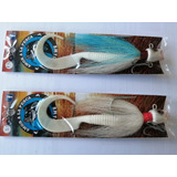 2 Bailarinas Para Pesca, 1.5 Oz, Anzuelo Reforzado