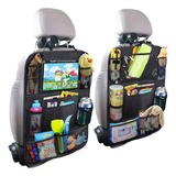 Par Organizador Protector Carro Asiento Niños Viaje Tablet