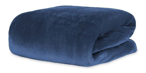 Cobertor Manta Blanket Solteiro 300g Blue Night - Kacyumara