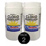 Cloro Granulado Para Piscinas 1 Kgs X 2 Unidades 