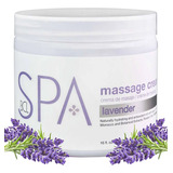  Crema De Masaje Organica Para Piel Lavanda + Menta Bcl Spa