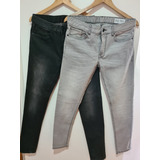 Pack X 2 Jeans Hombre Talle 34 Skinny Importados Impecables