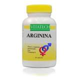 Arginina Vitatech Aminoácidos Vigorizante Unisex X 60 Caps.