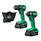 Kit Combo Inalámbrico Metabo Hpt 18v Multivolt | Alta Torqu