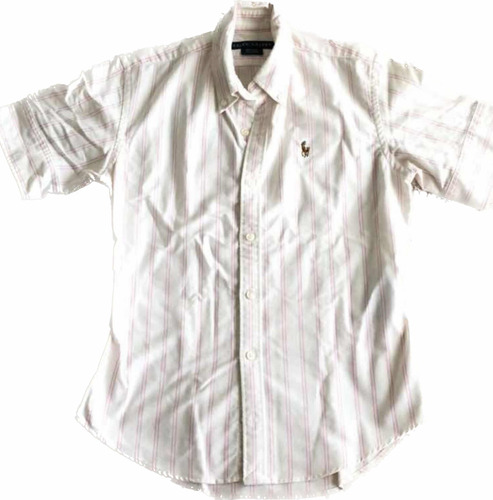 Polo Ralph Lauren Camisa Blanca Talle 2 Nueva Sin Etiqueta