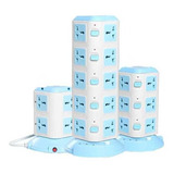 Torre Multicontacto Vertical Conectore 8 Tomas 3 Usb Socket