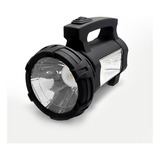 Linterna Reflector Led Recargable 200 Lumens 3w Con Manija Color De La Luz Blanco