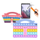 Capa Infantil Silicone P/ Tablet Tab A8 T290 T295 + Película