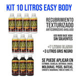 Easy Body Recubrimiento Texturizado Ahulado Kit 10 Litros