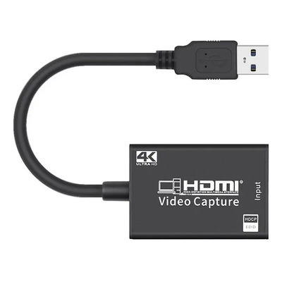 Capturadora de Video Externa HDMI para Streaming y Gaming en 1080p con USB 3.0 | Mismo precio en cuotas