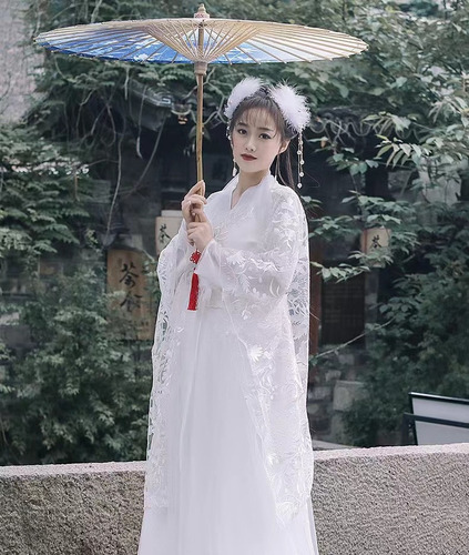 Hanfu-conjunto De Vestido De Estilo Chino Para Mujer Trajes