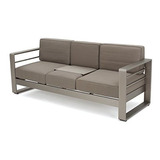 Christopher Knight Home Cape Coral Outdoor Loveseat Sofa