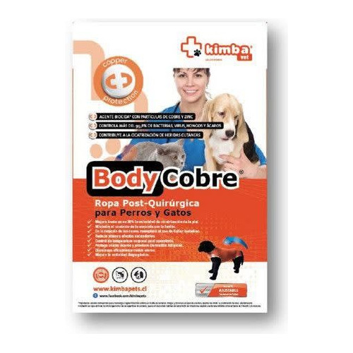 Body De Cobre Post-operatorio Talla 7