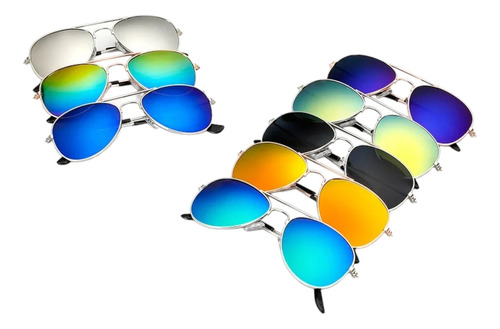 10 Gafas Sol Moda Niños Niñas Proteccion Uv400 Espejeados Pi